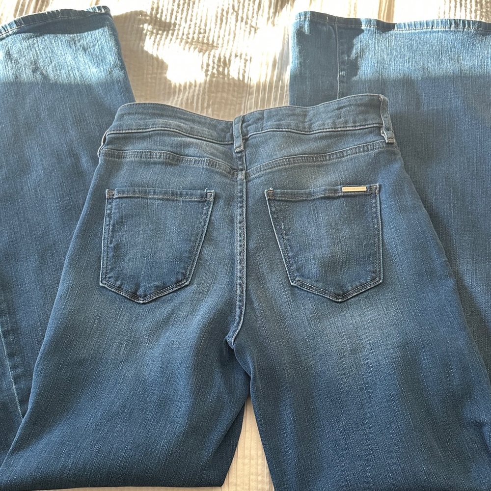 WHBM highrise wide leg jeans - Picture 4 of 4